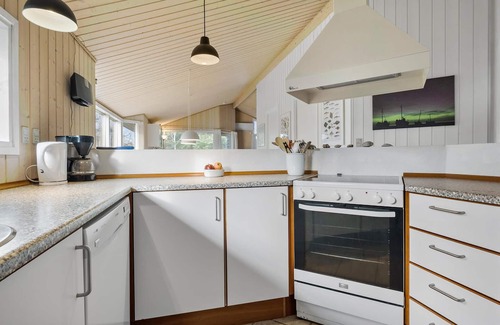Torup Strand House | Lovely home in Fjerritslev with sauna