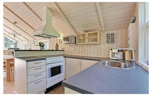 Hou House | Lovely Home In Hals With Kitchen