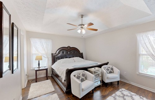 Dallas House | Lovely home with private pool, billiard room, media room & large patio