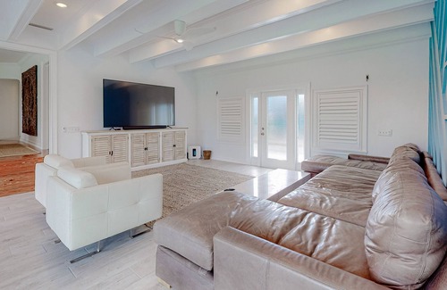 Ambersand Beach House | Lovely oceanfront dog-friendly home w/ beach access, central AC, & washer/dryer