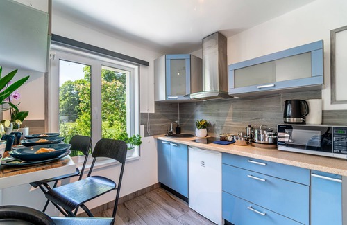 Zemgale Suburb Apartment | Lovely scandinavian style studio with terrace