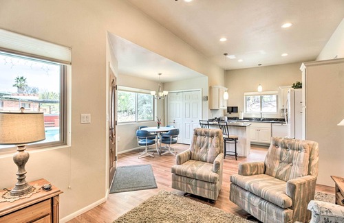 Casas Adobes Cottage | Lovely Tucson Home w/Private Pool & Hot Tub!