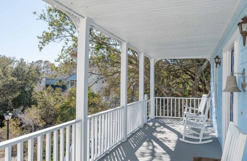 Pelican Bay House | Lovely Wild Dunes home with golf cart and pool access - one block to the beach