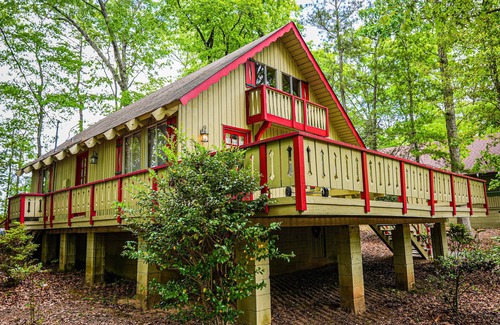 Pine Mountain Ski Chalet | Lovely wooded view chalet is your weekend escape!