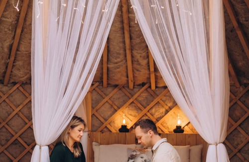 Darsuniskis Bed & Breakfast | Lovely Yurt for Your romantic vacation in the Nature, Lithuanian