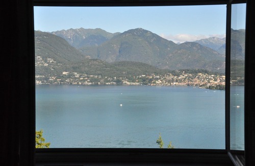 Gerra Apartment | Lovingly furnished studio apartment with a pool and a magnificent panoramic view