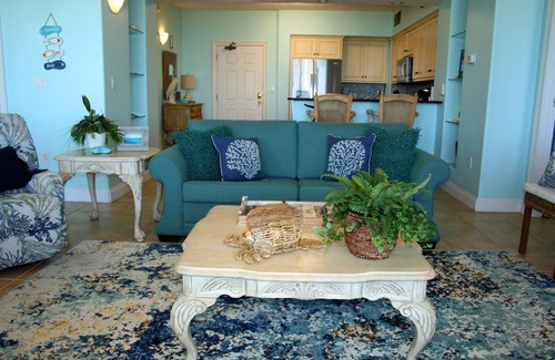 Thomas Drive Condo | Lowered prices for Aug & Sept. Book now! 2bed 2bath Gulf Crest Condos! 3rd floor