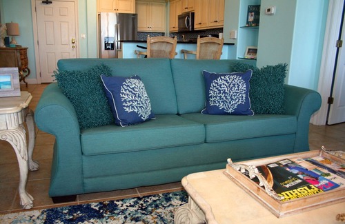 Thomas Drive Condo | Lowered prices for Aug & Sept. Book now! 2bed 2bath Gulf Crest Condos! 3rd floor