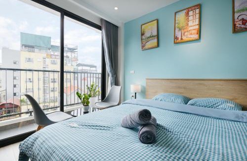 Nhat Tan Apartment | LUCK APART 8 - Hanoi Westlake Balcony Studio