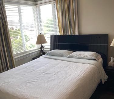Richmond House | Lucky room, A comfortable bedroom with private bathroom close to YVR Richmond