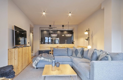 Vielha e Mijaran Apartment | Luderna - Apartamento con terraza Montanero