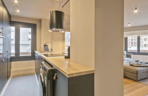 Vielha e Mijaran Apartment | Luderna - Apartamento con terraza Montanero