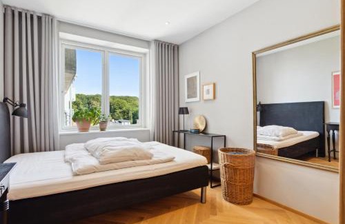 Aarhus C Apartment | Luksus Aarhus C-lejlighed med Panorama Udsigt