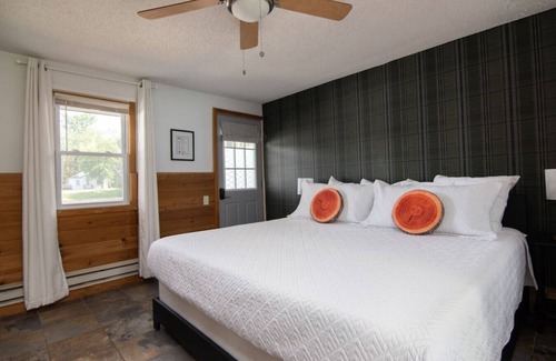 Balsam Lake Hotel | LumberJill Lodge #8 | Dog Friendly King Room