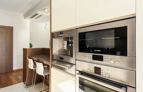 Srodmiescie Apartment | Lumina stylish apartment with parking