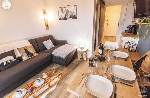 Saint-Etienne-en-Devoluy Apartment | Lumineux Studio Rénové Avec une Magnifique vue Montagne