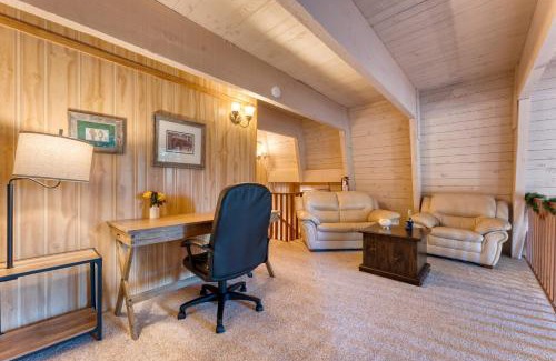 Carnelian Bay House | Lundy Bearden Serene Tahoe Retreat with Deck Fireplace and Forest Views