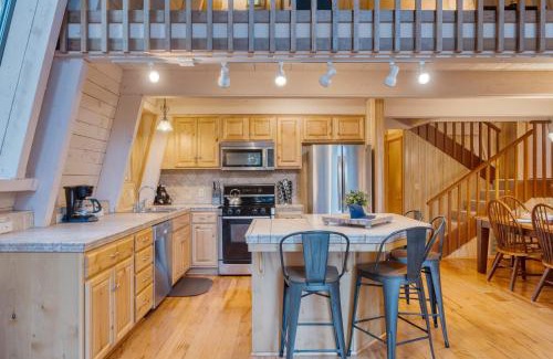 Carnelian Bay House | Lundy Bearden Serene Tahoe Retreat with Deck Fireplace and Forest Views