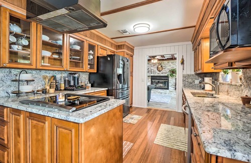 Bloomingdale House | Lush Riverfront Escape w/Private Boat Dock!