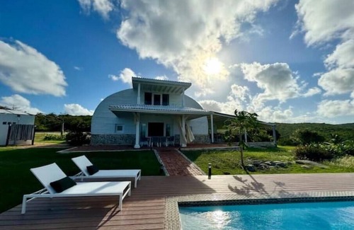 Bouvet Island Villa | Lux Beach Bunker overlooking Flamenco Beach @Punta Flamenco, Culebra Island, PR