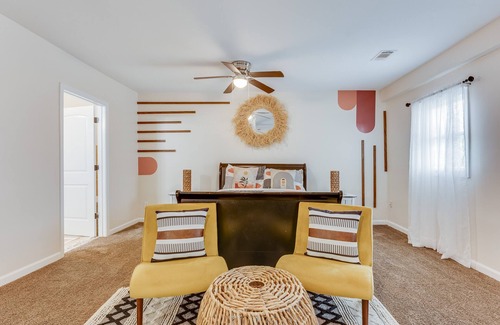 East Point House | Lux Boho Chic! 6 mins to Airport 10 mins to downtown Atlanta.