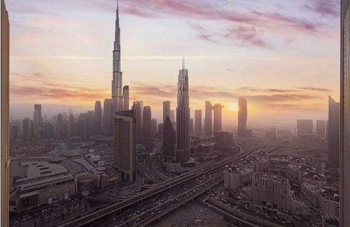 Za'abeel 2 Condo | Luxe Burj Khalifa Hi Rise 5Beds Spacious Flat