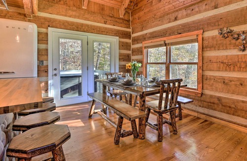 Logan Cabin | Luxe Dog-Friendly Cabin w/Hot Tub & Game Room