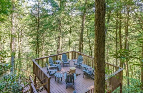Epworth House | Luxe Fightingtown Creek Cabin 2 King Suites and Spa