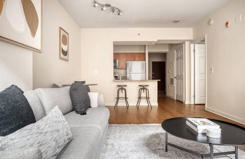 West End Apartment | Luxe Foggy Bottom 1BR w/Den, Pool & Gym, near GWU, by Blueground