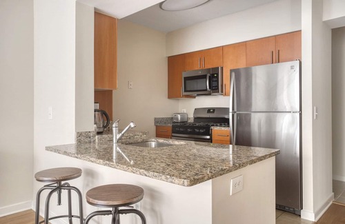 West End Apartment | Luxe Foggy Bottom 1BR w/Den, Pool & Gym, near GWU, by Blueground