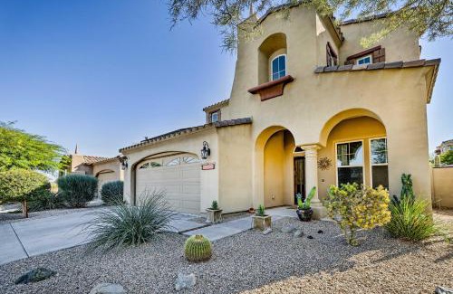 Estrella Mountain Ranch House | Luxe Goodyear Home with Serene Backyard and Game Room