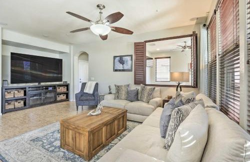 Estrella Mountain Ranch House | Luxe Goodyear Home with Serene Backyard and Game Room