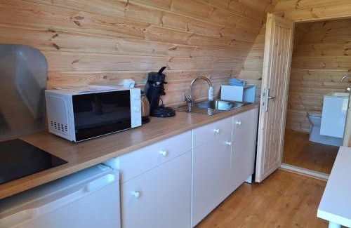Aagtekerke Ski Chalet | Luxe Houten Pod nr 4 Aagtekerke Dichtbij Zee en Natuur