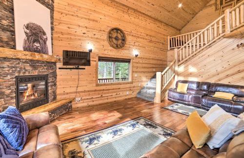 Island Park House | Luxe Island Park Cabin with National Forest Views!