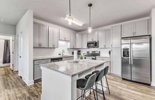 Hayes Apartment | Luxe King 3BR Suite to Downtown Durham!