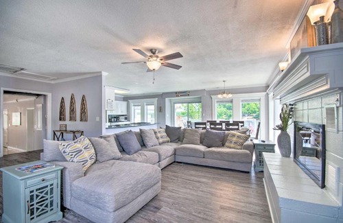 Gravois Mills House | Luxe Lake Ozarks Getaway with Private Boat Dock