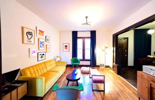 Mexicantown - Southwest Detroit House | Luxe Mid-Century Styled Townhouse #3631