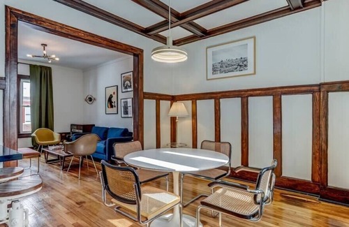 Mexicantown - Southwest Detroit House | Luxe Mid-Century Styled Historic Townhouse #1