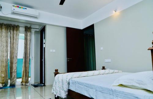 Thiruvananthapuram Apartment | Luxe Oasis Palm Opposite LULU Mall Thiruvananthapuram