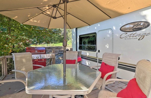 Ennice House | Luxe Park Model RV with Outdoor Entertainment!