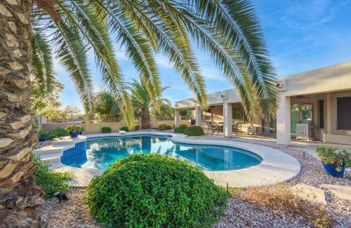 Palm Valley House | Luxe Pool BBQ & Backyard Paradise