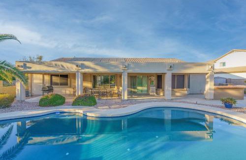 Palm Valley House | Luxe Pool BBQ & Backyard Paradise
