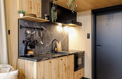 Waarde Ski Chalet | Luxe Tiny House 2 op Minicamping in Waarde