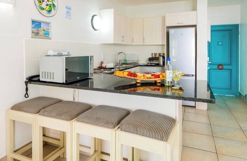 Mykonos Apartment | Luxe Waterfront Escape | Pool | Patio