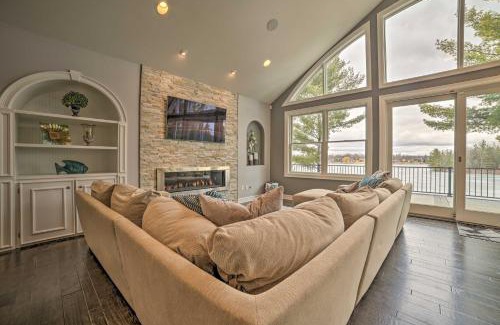 West Branch House | Luxe Waterfront Home with Private Lake Access!