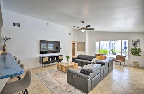 Caloosahatchee House | Luxe Waterfront Home with Pool and Dock in Cape Coral