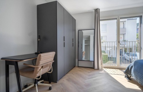 Wiedikon Apartment | Luxe Wiedikon 2BR w/Storage & W/D, nr Market, by Blueground