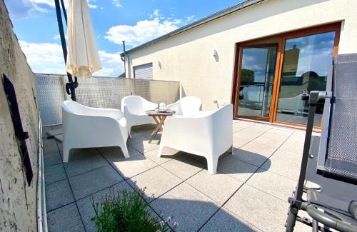 Mainz-Bingen Apartment | Luxuriöses Penthouse mit Parkplatz zentral in Eltville