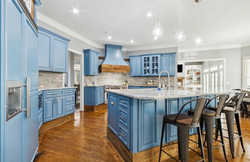 Dacula House | Luxurious 13,000 sq. ft. home: 7 private king suites, bunk room & movie theater