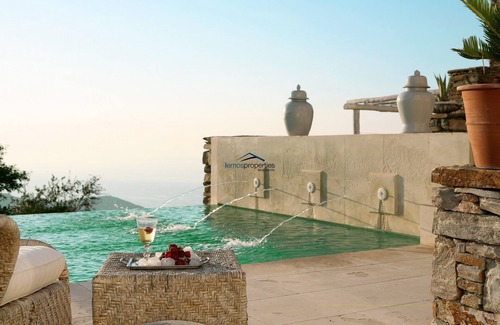 Kea Villa | Luxurious 700sq meters Villa with a swimming pool and a stunning sea view.